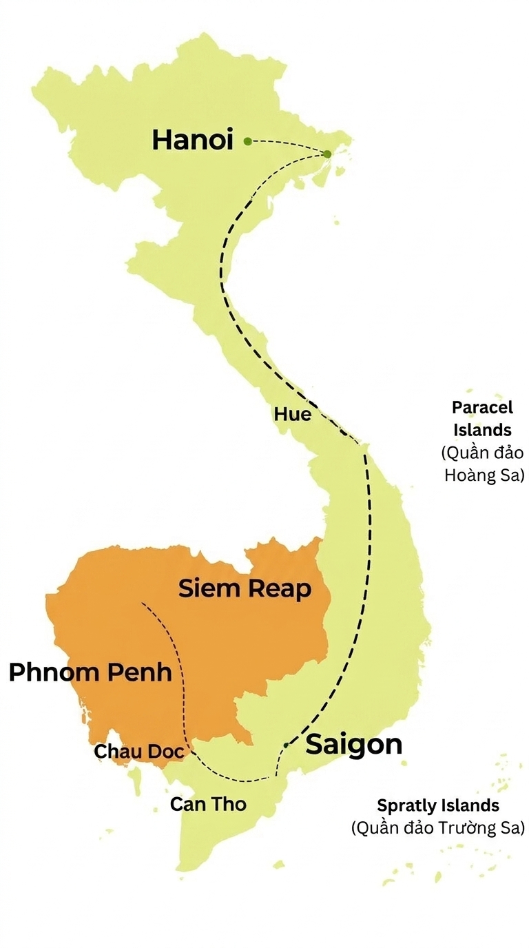 Vietnam Cambodge 15 jours 