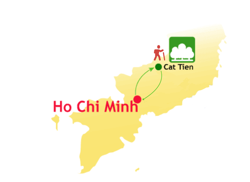 Carte-circuit-trek-cat-tien