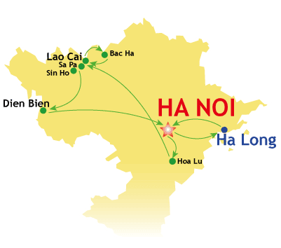 Itineraire-Vietnam-a-v&eacute;lo-13 jours