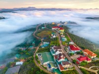 Carte de Da Lat : Au cœur de la Montagne de la Région des Hauts Plateaux du Centre