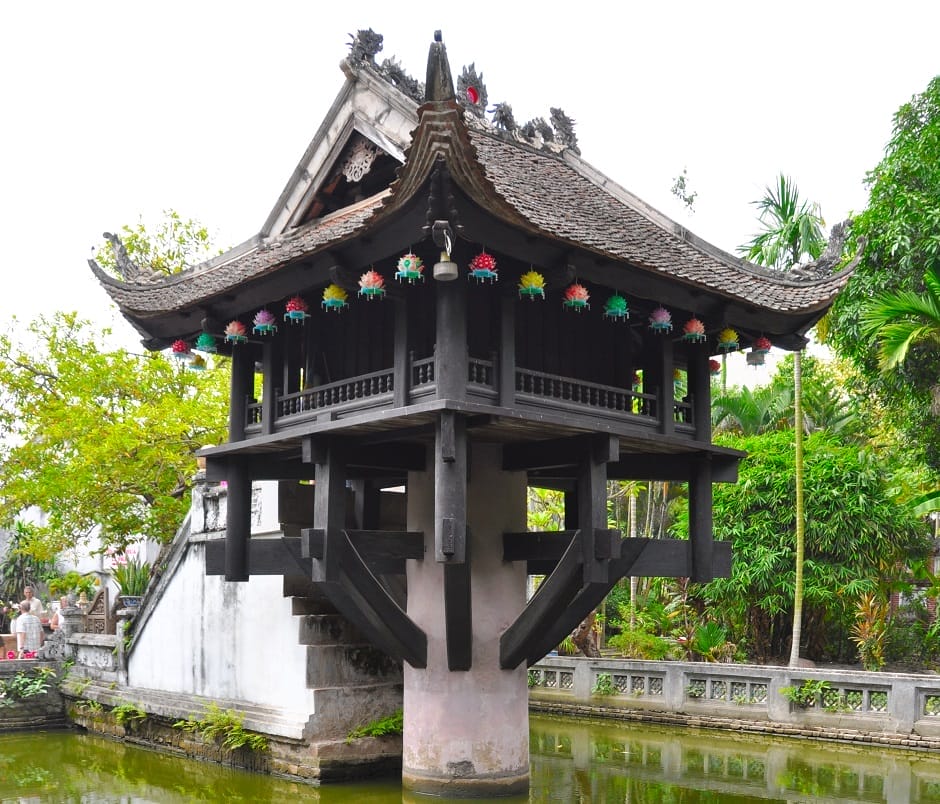 La pagode au Pilier Unique à Hanoi 