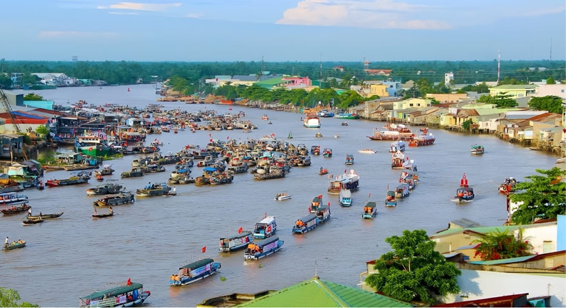 Les-fleuves-dans-le-Delta-du-Mekong