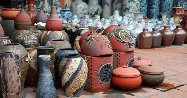 Produits proposés par poterie de Bat Trang