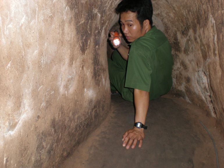 Les-tunnels-souterrains-au-Vietnam