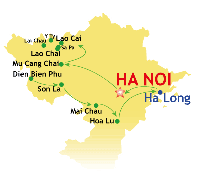 Carte-du-circuit-nord-Vietnam-15-jours